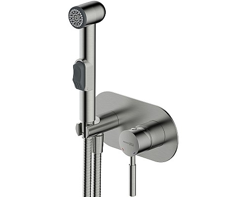 Гигиенический душ со смесителем WasserKRAFT Wern 4238 Никель