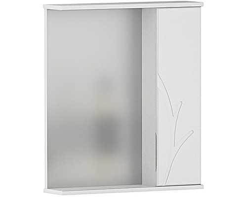 Зеркало со шкафом Volna Adel 60 R zsADEL60.R-01 с подсветкой Белое