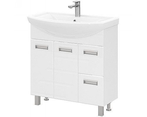 Тумба под раковину Volna Joli 80.2D.2Y tnJOLI80.2D.2Y-01 Белая