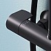 Душевая система AM.PM X-Joy F0785A422 с термостатом Черная матовая