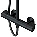 Душевая система AM.PM X-Joy F0785A422 с термостатом Черная матовая