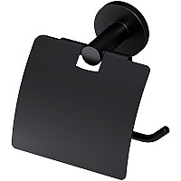 Держатель туалетной бумаги AM.PM X-Joy A85A341422 с крышкой Черный матовый