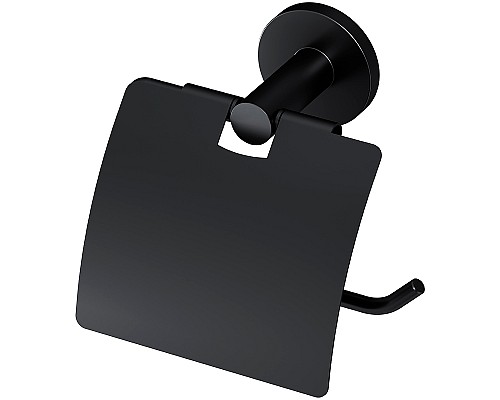 Держатель туалетной бумаги AM.PM X-Joy A85A341422 с крышкой Черный матовый