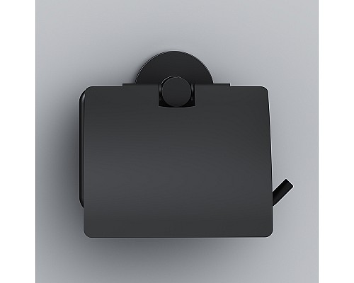 Держатель туалетной бумаги AM.PM X-Joy A85A341422 с крышкой Черный матовый