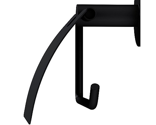 Держатель туалетной бумаги AM.PM X-Joy A85A341422 с крышкой Черный матовый