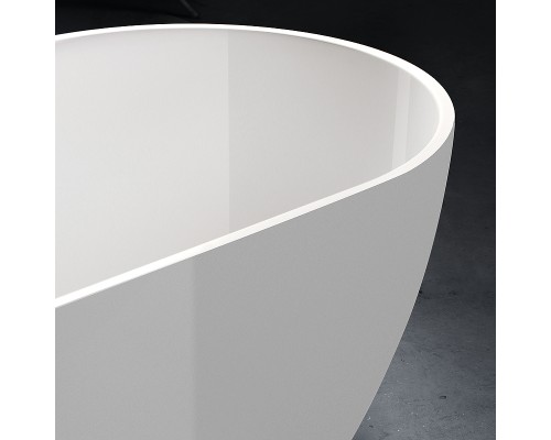 Ванна из искусственного камня Gruppo Treesse Clivia 170x80 V447BL без гидромассажа