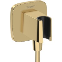 Шланговое подключение Hansgrohe FixFit Q Полированное золото