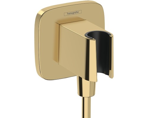 Шланговое подключение Hansgrohe FixFit Q Полированное золото