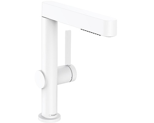 Смеситель для раковины Hansgrohe Finoris 76063700 Белый матовый
