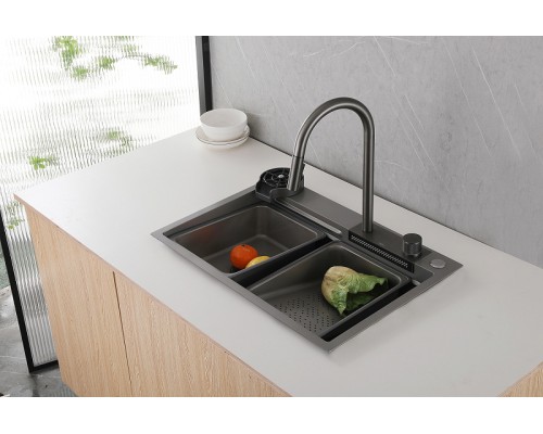 Кухонная мойка Abber Wasser Kreis 68 Никель
