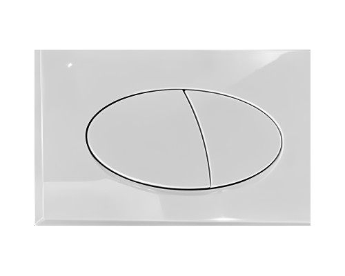 Клавиша смыва CeramaLux NC-014 Белая