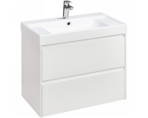 Тумба под раковину Roca Ona 80 A857630509 подвесная Белая матовая