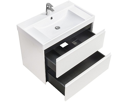 Тумба под раковину Roca Ona 80 A857630509 подвесная Белая матовая