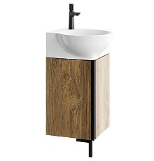 Тумба под раковину Aqwella Porto 45 POR0104DB угловая Дуб балтийский