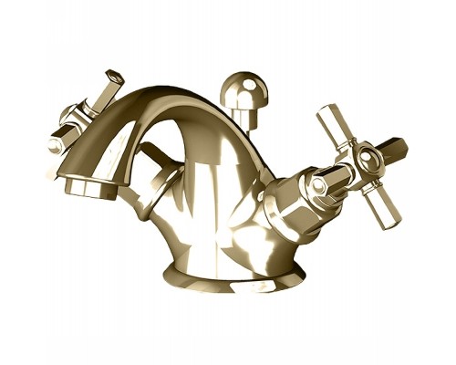 Смеситель для раковины Gattoni TRD TR310/18D0 Золото 24 карат