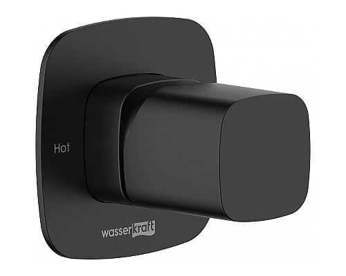 Смеситель для душа WasserKRAFT Nuthe 9151 Черный матовый