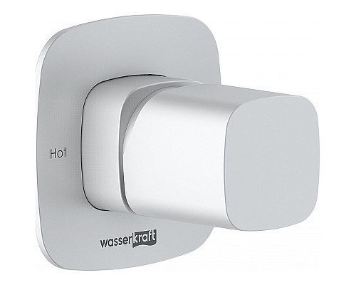 Смеситель для душа WasserKRAFT Saale 9551 Белый матовый