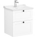 Тумба с раковиной Vitra Root Classic 60 подвесная Белая матовая