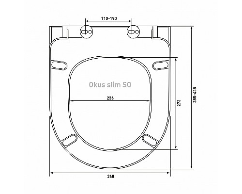 Сиденье для унитаза Vitra Universal 801-003-019 с Микролифтом