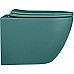 Унитаз Abber Bequem AC1101MBG подвесной Темно-зеленый матовый с сиденьем Микролифт