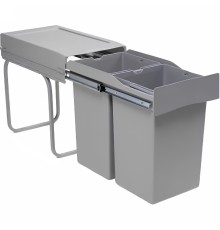 Система сортировки мусора Alveus Albio 20 2x14 L Серая