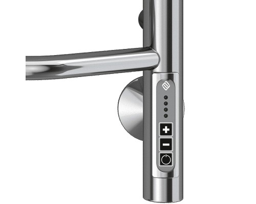 Электрический полотенцесушитель Terminus Виктория П6 500х650 4670078531193 Хром