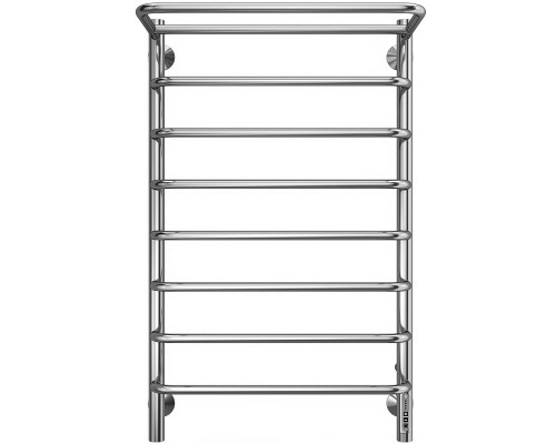 Электрический полотенцесушитель Terminus Полка П8 500х850 4670078524836 с полкой Хром