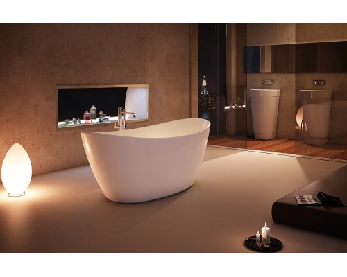 Акриловая ванна Vagnerplast Lorna 167x78 KRBV167LOR7X-64 без гидромассажа