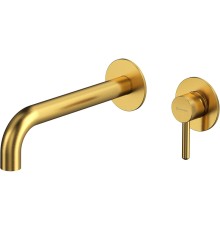 Смеситель для раковины Whitecross Y brushed gold Y1215GLB Брашированное золото