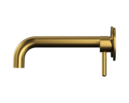 Смеситель для раковины Whitecross Y brushed gold Y1215GLB Брашированное золото