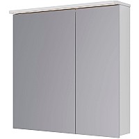 Зеркальный шкаф Lemark Zenon 80 LM80ZS-Z с подсветкой Белый глянец
