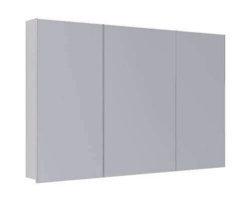 Зеркальный шкаф Lemark Universal 120 Белый глянец