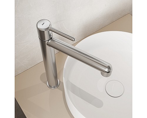 Смеситель для раковины Iddis Aiger AIGBC01i01 Хром матовый