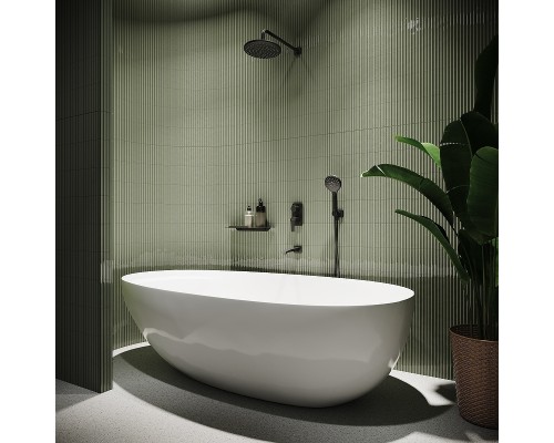 Смеситель для душа Iddis Ray RAYBL00i68 Черный матовый