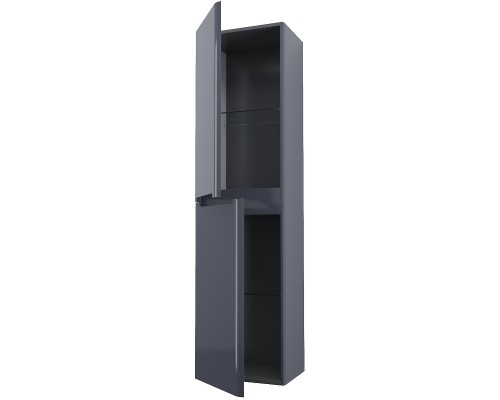Шкаф пенал Iddis Edifice 40 EDI40D0i97 подвесной Темно-серый