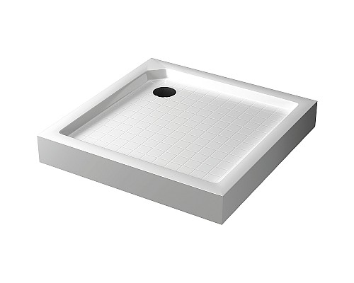 Душевой поддон из стеклопластика RGW SMC-W 90x90 57350199-01 Белый