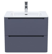 Тумба с раковиной Iddis Edifice 60 EDI60D0i95K подвесная Темно-серая