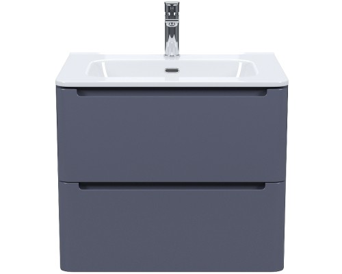 Тумба с раковиной Iddis Edifice 60 EDI60D0i95K подвесная Темно-серая