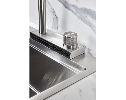 Смеситель для кухни Milacio Ultra MCU.556.SS Нержавеющая сталь