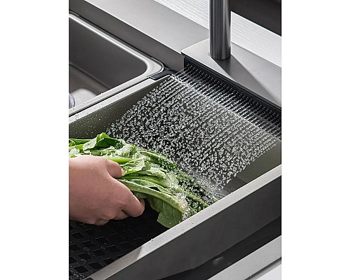 Смеситель для кухни Milacio Ultra MCU.556.SS Нержавеющая сталь