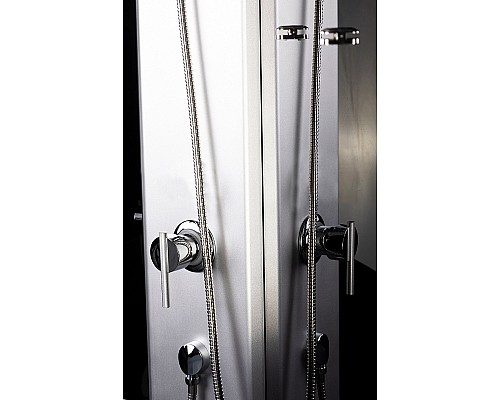 Душевая кабина Niagara Eco 100x80 L E100/80/40L/TN/BK без гидромассажа