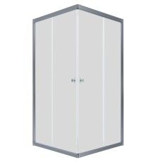 Душевой уголок Triton Вента-Хром 80х80 Щ0000057861 профиль Хром стекло прозрачное