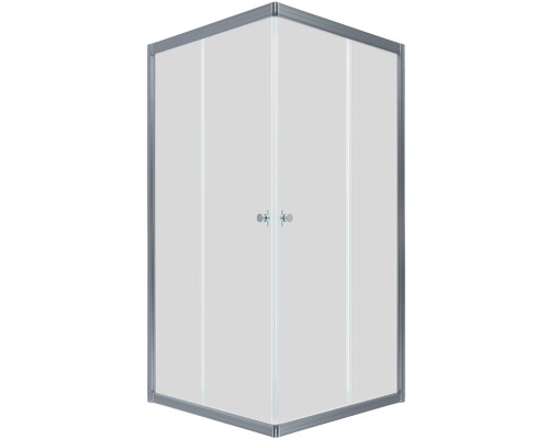 Душевой уголок Triton Вента-Хром 80х80 Щ0000057861 профиль Хром стекло прозрачное