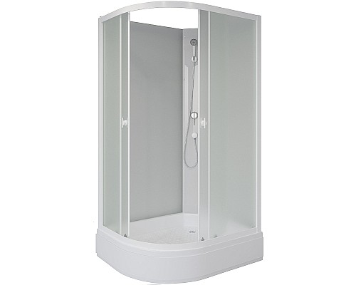 Душевая кабина Niagara Promo 100x80 R P100/80/26R/MT/BK без гидромассажа