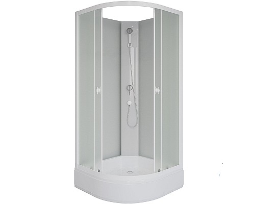 Душевая кабина Niagara Promo 80x80 P80/26/MT/BK без гидромассажа
