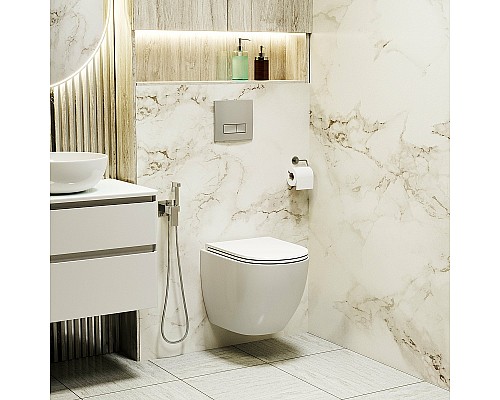 Клавиша смыва Grossman Classic 800.T1.04.110.110 Хром матовый