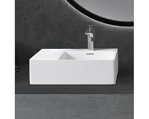 Раковина Abber Stein 56 R AS2644 R Белая матовая