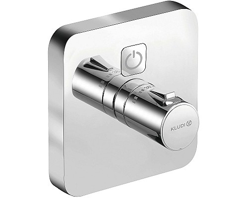Смеситель для душа Kludi Push 389010538 с термостатом Хром