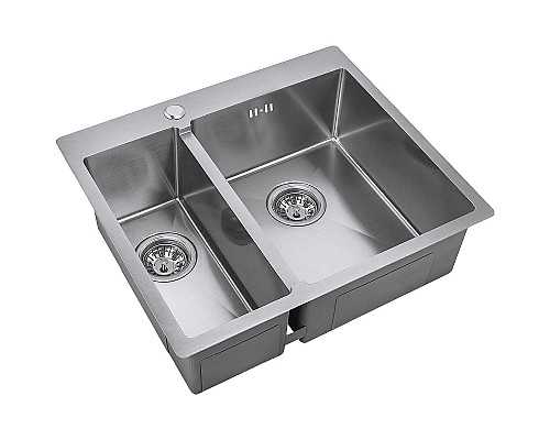 Кухонная мойка ZorG R 59 R 59-2-51-R Нержавеющая сталь