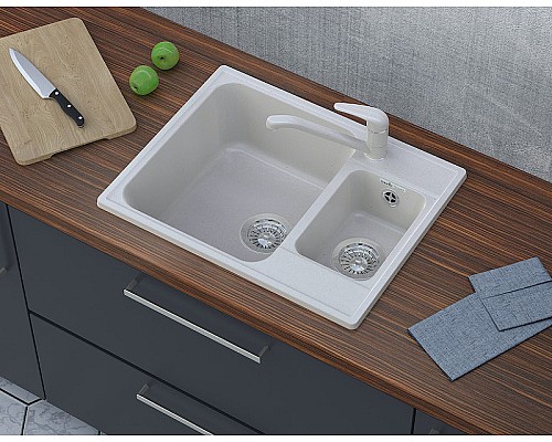 Кухонная мойка GranFest Quarz GF-Z09 Песочная Кухонная мойка GranFest Quarz GF-Z09 Песочная